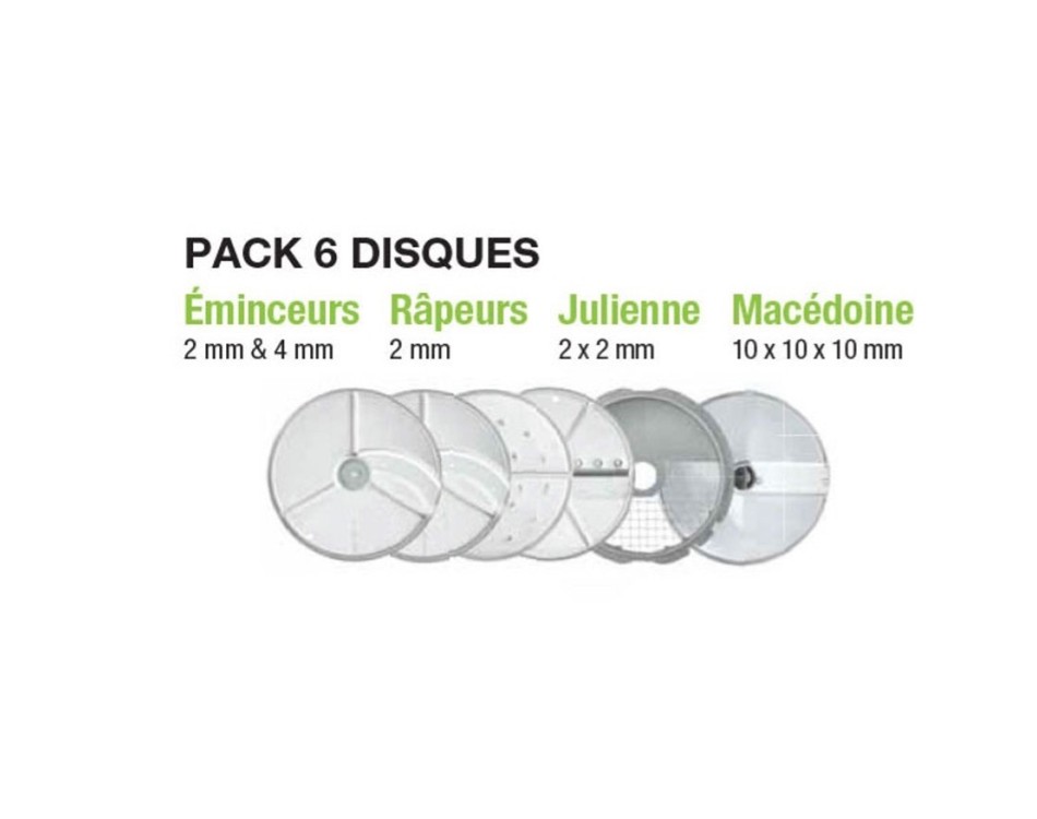 Pack 6 disques pour CL 40