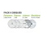 Pack 6 disques pour CL 40