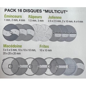 Pack 16 disques - "Multicut" pour CL 50 à 70