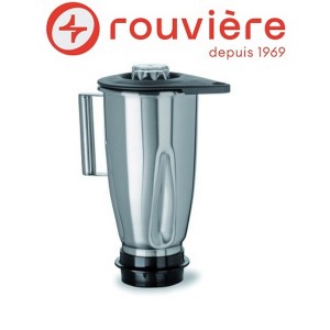 Bol 2 litres Inox avec couteau RBB